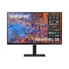 Kép 2/22 - SAMSUNG IPS monitor 27" S8, 3840x2160, 16:9, 350cd / m2, 5ms, HDMI / DisplayPort / 3xUSB / USB-C / LAN, Pivot SMG