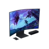 Kép 7/43 - SAMSUNG Ívelt Gaming 165Hz VA monitor 55" G97NC, 3840x2160, 16:9, 600cd / m2, 1ms, 3xHDMI / DP / 2xUSB / LAN / WiFi / BT, hangszóró SMG