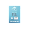 Kép 6/7 - SAMSUNG Memóriakártya, EVO Plus microSDXC kártya, 512GB, UHS-1, U3, V30, A2, + SD Adapter, R160 / W SMG