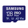 Kép 2/10 - SAMSUNG Memóriakártya, PRO Plus + Reader microSDXC 128GB, CLASS 10, UHS-I, U3, V30, A2, R180 / W130 SMG