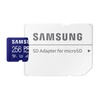 Kép 5/9 - SAMSUNG Memóriakártya, PRO Plus microSDXC kártya 256GB, CLASS 10, UHS-I, U3, V30, A2, + Adapter, R180 / W130 SMG