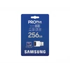 Kép 3/10 - SAMSUNG Memóriakártya, PRO Plus + Reader microSDXC 256GB, CLASS 10, UHS-I, U3, V30, A2, R180 / W130 SMG