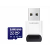 Kép 1/10 - SAMSUNG Memóriakártya, PRO Plus + Reader microSDXC 256GB, CLASS 10, UHS-I, U3, V30, A2, R180 / W130 SMG