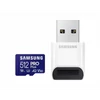 Kép 1/10 - SAMSUNG Memóriakártya, PRO Plus + Reader microSDXC 512GB, CLASS 10, UHS-I, U3, V30, A2, R180 / W130 SMG