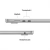 Kép 3/4 - Apple Macbook Air 15,3" M5 10C CPU / 10C GPU, 16GB / 512GB - Silver - HUN KB Apple