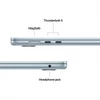 Kép 3/4 - Apple Macbook Air 15,3" M5 10C CPU / 10C GPU, 16GB / 512GB - Sky Blue - HUN KB Apple
