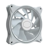 Kép 3/6 - COOLER MASTER Rendszerhűtő Ventilátor MASTERFAN MF120 HALO 3IN1 WHITE EDITION, Gen2 RGB, fehér, 3db / csomag