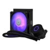 Kép 2/4 - COOLER MASTER CPU hűtő MASTERLIQUID ML120L V2 RGB (vízhűtés), Fekete, (Gyárilag összeszerelt kivitel)