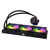 Kép 3/6 - COOLER MASTER CPU hűtő MASTERLIQUID 360L CORE ARGB (vízhűtés), 3 Ventilátoros, LGA1700 támogatással, fekete Cooler Master