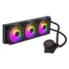 Kép 1/6 - COOLER MASTER CPU hűtő MASTERLIQUID 360L CORE ARGB (vízhűtés), 3 Ventilátoros, LGA1700 támogatással, fekete Cooler Master