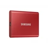 Kép 1/6 - SAMSUNG Hordozható SSD T7 USB 3.2 500GB (Piros)