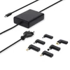 Kép 2/6 - Nedis NBAU65110BK univerzális notebook / telefon / tablet töltő 65 W, GAN, 5 / 9 / 12 / 15 / 20 V DC, 2,4 / 3,0 /  3,25A NEDIS