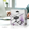 Kép 3/6 - Nedis NBAU65110BK univerzális notebook / telefon / tablet töltő 65 W, GAN, 5 / 9 / 12 / 15 / 20 V DC, 2,4 / 3,0 /  3,25A NEDIS