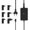 Kép 1/6 - Nedis NBAU65110BK univerzális notebook / telefon / tablet töltő 65 W, GAN, 5 / 9 / 12 / 15 / 20 V DC, 2,4 / 3,0 /  3,25A NEDIS