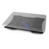 Kép 5/6 - Nedis NBCR101BK notebook hűtő, 17", 125mm ventilátor, LED, zaj 15db NEDIS