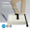 Kép 4/8 - Nedis papírvágó ,Maximális vágási méret: 210 x 297 mm ,Penge típusa: Fém ,Fém ,Fekete / Fehér NEDIS