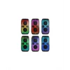 Kép 2/5 - BLAUPUNKT PB60X Bluetooth Party MDF hangszóró, AUX, LED világítás, 120W, Fekete Blaupunkt