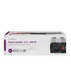 Kép 9/11 - Nedis PIM60012FGY 12V DC - 230V AC inverter, 600W, Csúcsteljesítmény: 1200 W, csatlakozás: szivargyújtós, akku csipesz NEDIS