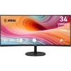 Kép 1/6 - MSI PRO MP341CQ E12 - 34" UWQHD VA ívelt 120Hz DP HDMI monitor, fekete