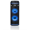 Kép 1/7 - BLAUPUNKT PS11DB Bluetooth party LED hangszóró, TWS, FM, AUX, 1 db karaoke mikrofon, 1200W, Fekete (RTVBLAS010) Blaupunkt
