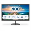 Kép 1/6 - AOC IPS monitor 31.5" Q32V4, 2560x1440, 16:9, 250cd / m2, 4ms, 75Hz, HDMI / DisplayPort, hangszóró