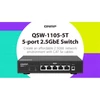 Kép 2/6 - QNAP Switch 5x2500Mbps, Nem Menedzselhető, Asztali - QSW-1105-5T