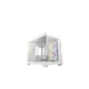 Kép 1/2 - DEEPCOOL Ház Micro ATX CG330 3F WH, Tápegység nélkül, Fehér, Üvegfalú DEEPCOOL