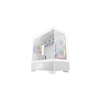 Kép 1/2 - DEEPCOOL Ház Micro ATX CG380 3F, Tápegység nélkül, Fehér, Üvegfalú DEEPCOOL