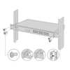 Kép 3/3 - TP-LINK Kiegészítő - Rack Mount Kit 13-inch (93x43.8x40mm), RACKMOUNT KIT-13 TP-Link