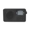 Kép 2/6 - Nedis RDFM2225BK hordozható FM rádió, digitális hangolás, Bluetooth, Fejhallgató kimenet, Ébresztőóra, akkumulátor NEDIS