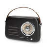 Kép 5/9 - Nedis RDFM2600BK retró FM rádió, Bluetooth® 5.4, AUX bemenet, USB port, 1500 mAh-s lítium-ion akkumulátor NEDIS