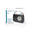 Kép 9/9 - Nedis RDFM2600BK retró FM rádió, Bluetooth® 5.4, AUX bemenet, USB port, 1500 mAh-s lítium-ion akkumulátor NEDIS