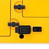 Kép 4/8 - NEDIS RDFM3100YW hordozható FM rádió, bluetooth, rezgéscsillapítás, 15W, 20 FM állomás, 3,5 mm audióbemenet NEDIS