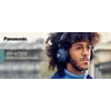 Kép 2/3 - Panasonic RP-TCM55E fekete mikrofonos,  vezetékes fülhallgató headset