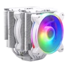 Kép 1/7 - COOLER MASTER CPU hűtő HYPER 622 HALO WHITE EDITION, LGA1700 támogatással, fehér Cooler Master