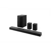 Kép 2/8 - LG S70TR Home Theater 5.1.1 Soundbar Vezeték nélküli mélynyomóval, Dolby Atmos hátsó hangszórókkal, 500W, Fekete LG TV