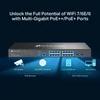 Kép 2/3 - TP-Link SG3218XP-M2 Omada 16-Port 2.5G and 2-Port 10GE SFP+ L2+ Managed Switch with 8-Port PoE+