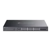 Kép 1/2 - TP-LINK Switch 24x1000Mbps (8xPOE + + 90W + 16xPOE+ 30W) + 4x10G SFP+ + 2xkonzol port, Menedzselhető, SG3428XMPP TP-Link