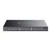 Kép 1/2 - TP-LINK Switch 48x1000Mbps (8xPOE + + 90W + 40xPOE+ 30W) + 4x10G SFP+ + 2xkonzol port, Menedzselhető, SG3452XMPP TP-Link