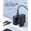 Kép 4/6 - Blitzwolf BW-S19 hálózati töltő adapter 20W 2 portos USB PD töltő PD3.0 PPS QC3.0