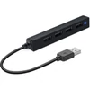 Kép 1/2 - Speedlink SL-140000-BK SNAPPY SLIM USB Hub, 4-Port, USB 2.0, Passzív, fekete