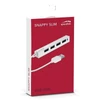 Kép 3/3 - Speedlink SL-140000-WE SNAPPY SLIM USB Hub, 4-Port, USB 2.0, Passzív, fehér