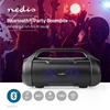 Kép 4/7 - NEDIS SPBB310BK akkumulátoros party boombox, 60W, Bluetooth, 10 m hatótávolság, USD, microSD , 6 óra vez nélkül NEDIS