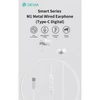 Kép 2/6 - Devia Smart Series M1 Metal In-Ear sztereó fülhallgató - Type-C - ezüst Devia