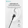 Kép 4/6 - Devia Smart Series M1 Metal In-Ear sztereó fülhallgató - Type-C - ezüst Devia