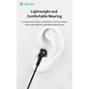 Kép 4/6 - Devia Smart Series M2 Metal In-Ear sztereó fülhallgató - Type-C - fekete Devia