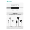Kép 5/6 - Devia Smart Series M2 Metal In-Ear sztereó fülhallgató - Type-C - fekete Devia