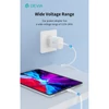 Kép 4/8 - Devia Smart Series 30W GaN PD + QC hálózati gyorstöltő adapter + Type-C / Lightning kábel - fehér Devia