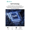 Kép 8/8 - Devia Smart Series 30W GaN PD + QC hálózati gyorstöltő adapter + Type-C / Lightning kábel - fehér Devia