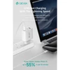 Kép 4/9 - Devia Extreme Speed Series 65W GaN PD hálózati gyorstöltő adapter USB + 2xType-C + Type-C kábel - fehér Devia